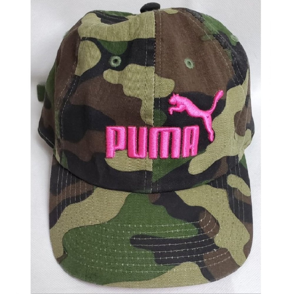 PUMA Camouflage and Hot Pink Women’s Cap